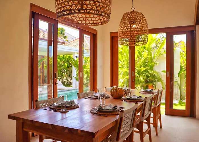 別荘 Seseh Beach-twin Celestine Ensuite Bedroom 2 In Shared Villa-650m To Cemagi